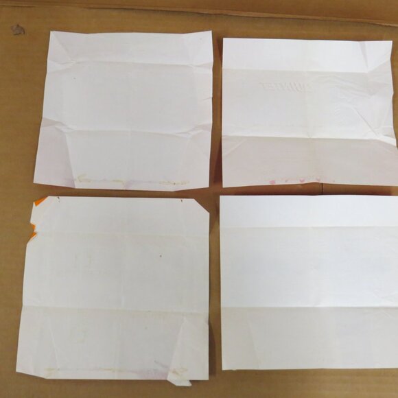 Lot of 4 Vintage 1970s European Cote D'Or and Lindt Chocolate Candy Wrappers - Picture 6 of 6